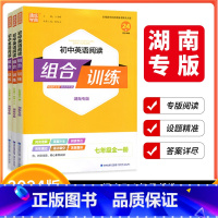 语文阅读组合训练❤湖南专用 九年级/初中三年级 [正版]湖南专版2024版通成学典初中英语阅读组合训练七年级八年级九年级