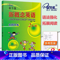 [青少版 2A+B ] 名师导练 小学通用 [正版]子金传媒新概念英语青少版同步练全入门级A+B测试卷阶段巩固练习册