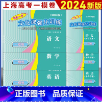 [套装6本]2024 高考一模卷 语数英试卷+答案 高中通用 [正版]2024年版上海高考一模卷语文数学英语物理化学历史