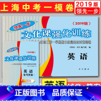 [正版] 2019版领先一步上海中考一模卷英语 试卷+答案 文化课强化训练上海市各区初三第一学期期末质量抽查试卷精编