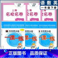 一课一练+名校名卷 一下 小学通用 [正版]2022上海名校名卷一二年级上三四五年级上册下册语文数学英语12345第一二