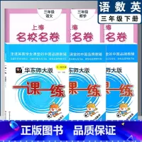 一课一练+名校名卷 三下 小学通用 [正版]2022上海名校名卷一二年级上三四五年级上册下册语文数学英语12345第一二