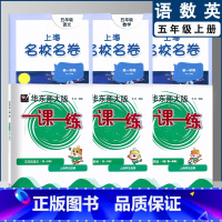 一课一练+名校名卷 五年级上(2022) 小学通用 [正版]2022上海名校名卷一二年级上三四五年级上册下册语文数学英语