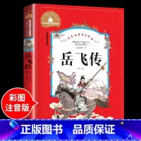 岳飞传 [正版]兔子坡注音版 适合小学生一年级二年级三年级下册课外书的书目老师经典书籍上册儿童漫画绘本故事书全套新蕾出版