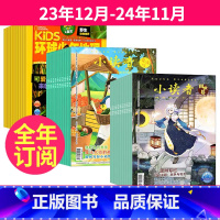 1[跨年订阅]2023年12月-2024年11月 [正版]全年订阅环球少年地理+小读者爱读写+小读者阅世界杂志组合202