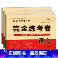 完全练考卷-语数英3本 小学升初中 [正版]2024年毕业升学完全练考卷语文英语数学小学6六年级小升初会考真题考前压轴名