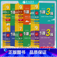 地理人教版 八年级下 [正版]2024新版初中1课3练7七8八9九年级下册语文数学英语物理化学政治历史地理生物人教版湘教