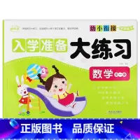 数学全一册 [正版]幼小衔接专项练习 入学准备大练习 拼音语言数学全一册10/20/50/100以内加减法幼升小学前班巩