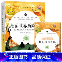 细菌世界历险记 [正版]中小学课外阅读1-2-3三4四5五6六年级上下册必读快乐读书吧书籍四大名著稻草人安徒生格林童话爱