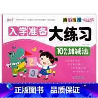 10以内加减法 [正版]幼小衔接专项练习 入学准备大练习 拼音语言数学全一册10/20/50/100以内加减法幼升小学前