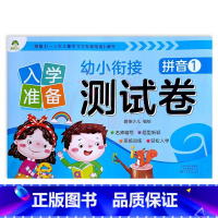 拼音1 幼小衔接 [正版]入学准备幼小衔接测试卷语言拼音数学12爱德少儿新蒙氏学前测试卷幼小衔接一日一练练习册为一年级做