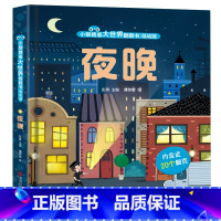 夜晚 [正版]小眼睛看大世界翻翻书低幼版全套婴儿科学认知启蒙1-2岁3d立体撕不烂益智早教玩具交通工具动物园恐龙海洋0-