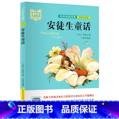 安徒生童话 [正版]中小学生大阅读系列丛书 爱的教育爱丽丝漫游奇境记安徒生童话小王子狐狸列那的故事一千零一夜昆虫记课内外