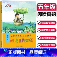 [正版]新版响当当阅读真题80篇五年级 小学5年级上册下册语文阅读提升训练小学生课外书阅读理解 小学语文阶梯阅读练习搭配