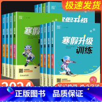 寒假升级训练 一年级 语文+数学 [正版]通城学典2024寒假升级训练小学寒假作业一升二升三升四升五升六年级上下册语文人