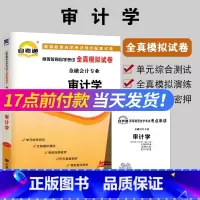 [正版]备考2022 全新00160审计学自考通全真模拟试卷 0160附自学考试历年真题 赠考点串讲小册子配丁瑞玲200