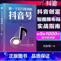 [正版]做一个百万级别的抖音号 抖音销售管理营销运营书籍短视频解析互联网营销抖音提升流量推广技巧抖音点赞抖音粉丝 抖音热