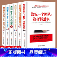 [正版]6册六本书教你管理这门学问 世界500强高效管理笔记 给你一个团队这样抓落实像大公司一样起舞驭人管理之术管理方面