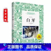 [正版]青少年儿童动物小说 白牙 美国青少年喜欢读物动物小说励志双语翻译 科普3-4-5-6年级小学生课外 少儿儿童文学