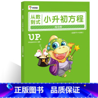 [正版]从数到式——小升初方程练习册(学而思)小学5-6五六年级数学思维专项训练基础练习必刷题奥数方程知识计算方法技巧大