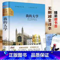 [硬壳精装]我的大学 [正版]精装无删减 高尔基三部曲全套童年在人间我的大学原着3册全译本初中生阅读世界文学小说名著课外