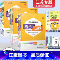 语文阅读组合训练 中考版 九年级/初中三年级 [正版]2024版初中英语语文阅读组合训练七八九789年级上下册中考江