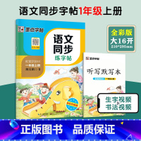 1年级上册 语文同步练字帖 小学通用 [正版]一年级二年级小学生练字帖三四五六年级字帖上册下册每日一练笔划笔顺练语文生字