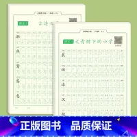 三年级上册+下册同步字帖*共6册 [正版]一年级字帖练字小学生同步点阵控笔训练字帖二三年级上册下册练字帖每日一练钢笔硬笔