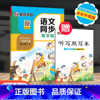 1年级下册 语文同步练字帖 小学通用 [正版]一年级二年级小学生练字帖三四五六年级字帖上册下册每日一练笔划笔顺练语文生字