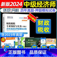 [财税单本]历年真题+模拟+宝典 [正版]环球网路学院中级经济师2024年历年真题试卷题库2024经济基础知识人力资源管