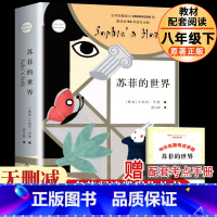 苏菲的世界 [正版]钢铁是怎样炼成的经典常谈人教版无删减版原着全套人民教育出版社名人传苏菲平凡的世界阅读八年级下册初中生