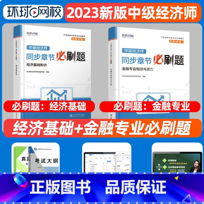 [金融+基础]必刷题 [正版]环球网路学院中级经济师2024年历年真题试卷题库2024经济基础知识人力资源管理师建筑与房