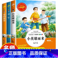 [六年级上册]快乐读书吧小英雄雨来 全套3册 [正版]快乐读书吧一二三四五六年级上下册 人教版和大人一起读小鲤鱼跳龙门稻