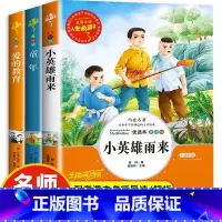 [六年级上册]快乐读书吧小英雄雨来 全套3册 [正版]快乐读书吧一二三四五六年级上下册 人教版和大人一起读小鲤鱼跳龙门稻