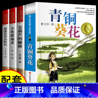 [全4册]青铜葵花+小英雄雨来+宝葫芦的秘密+细菌世界历险记 [正版]青铜葵花草房子曹文轩 江苏少年儿童出版社 原著纯美