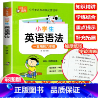 小学英语语法 小学通用 [正版]彩图版小学生英语语法大全+词汇学习手册 英语语法专项强化练习小学生训练练习题三四五六年级