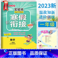 数学-北师版 小学一年级 [正版]2023新春雨实验班寒假衔接一年级上册语文人教版数学江苏教版北师版寒假作业寒假总动员课