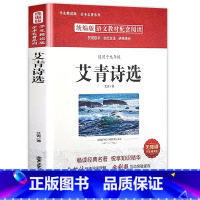 艾青诗选 [正版]全套12册 初中必读名著十二本朝花夕拾鲁迅原著西游记海底两万里和骆驼祥子老舍七年级上册课外书初一初中生