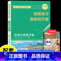 国一下册同步练字帖 [正版]赠考试重点 骆驼祥子原着老舍完整版无删减 国一下册必名著课外书 初一课外阅读书籍包含茶馆龙须