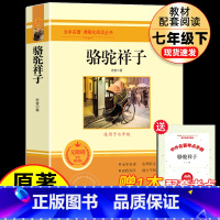 [配套人教版]七下-骆驼祥子 [正版]七年级上下册必阅读的课外书全套海底两万里骆驼祥子朝花夕拾鲁迅原著西游记老师推初一初