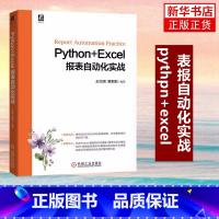 [正版]Python+Excel报表自动化实战 王红明 贾莉莉 财务报表和财务分析报告制作书籍 实现报表自动化的方法案例