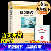 [配套人教版]格列佛游记 [正版]九年级2册 简爱和儒林外史吴敬梓原着完整版必读初三课外书初中课外阅读书籍上册下册名著书