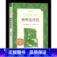 普希金诗选 [正版]赠考试重点艾青诗选原着九年级上册必读课外书青少年版中国现代诗集初中生初三语文阅读老师无删减版完整版