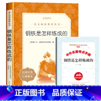 [赠考试重点]钢铁是怎样炼成的 [正版]经典常谈初中名著长谈朱自清八年级下册必读课外书经典金典老师的青少年自主阅读七八九