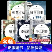 [全套5册]小学生必读课外书 [正版]全套5册 城南旧事原著林海音朝花夕拾呐喊鲁迅呼兰河传萧红著骆驼祥子小学生课外阅读书
