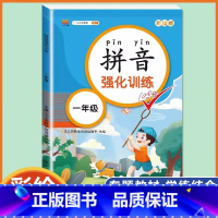 拼音强化训练 小学一年级 [正版]拼音拼读训练一年级 汉语拼音拼读强化训练语文专项同步练习簿小学生1年级上册下册人教版幼