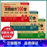 3册[语文+数学+英语]六年级下册期末试卷 小学升初中 [正版]2024年小升初模拟试卷真题卷必刷题人教版语文数学英语小