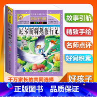 (单本)尼尔斯骑鹅旅行记 [正版]全套68本小学生快乐读书吧一二三四五六年级儿童文学四大名著童年安徒生格林童话朝花夕拾简