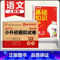 [2本]语文》基础知识大全+小升初试卷 小学升初中 [正版]2024新版小学基础知识大全语文数学英语小升初知识点大全人教