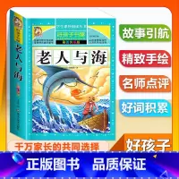 (单本)老人与海 [正版]全套68本小学生快乐读书吧一二三四五六年级儿童文学四大名著童年安徒生格林童话朝花夕拾简爱小王子
